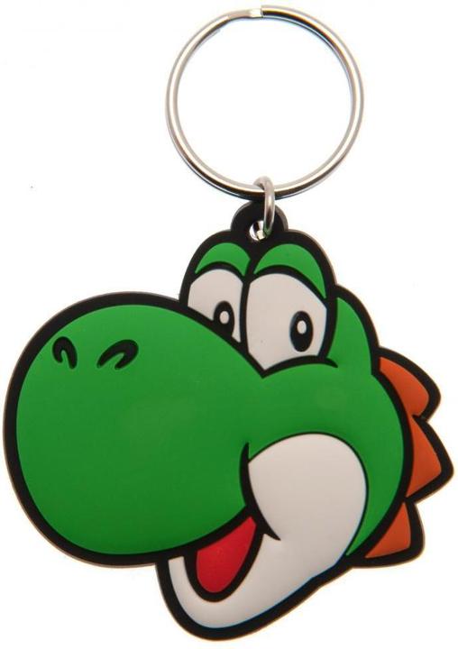 Actual product image Super Yoshi keyring pendant