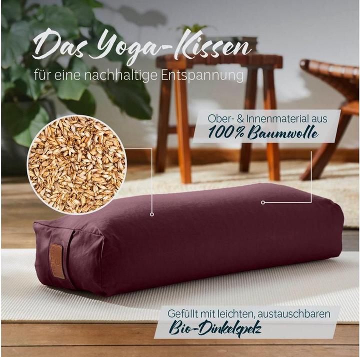 Immagine prodotto DoYourSports Cuscino Yoga Bolster Paravati (13 cm)