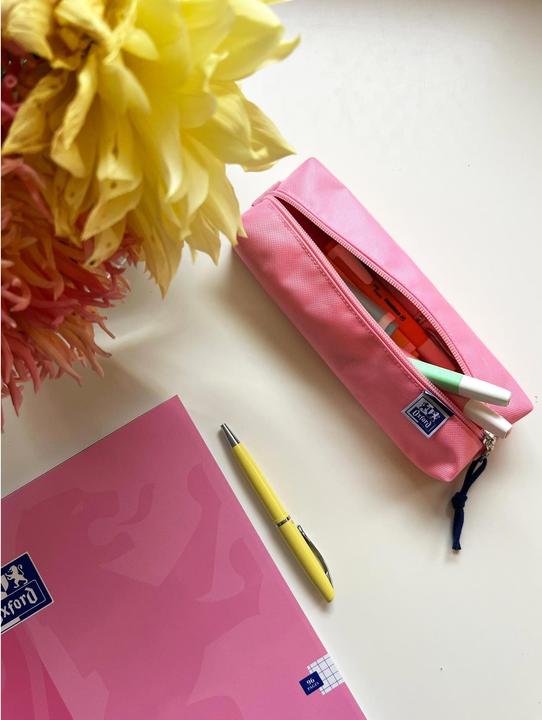 Image du produit Oxford Trousse à crayons rectangulaire Kangoo rose