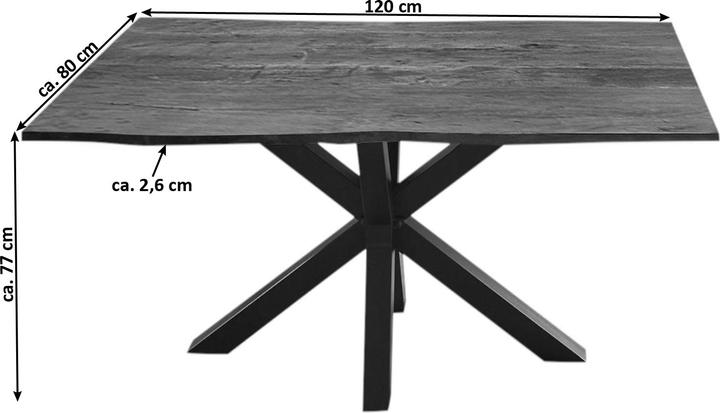 Actual product image SAM Quincy (120 x 80 x 77 cm)