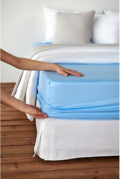 Produktbild Living Home Uni Satin (180 x 200 cm)