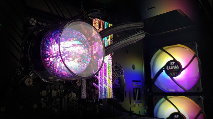Immagine prodotto In Win Kit Watercooling AIO NR RGB - 240 mm (Noir)