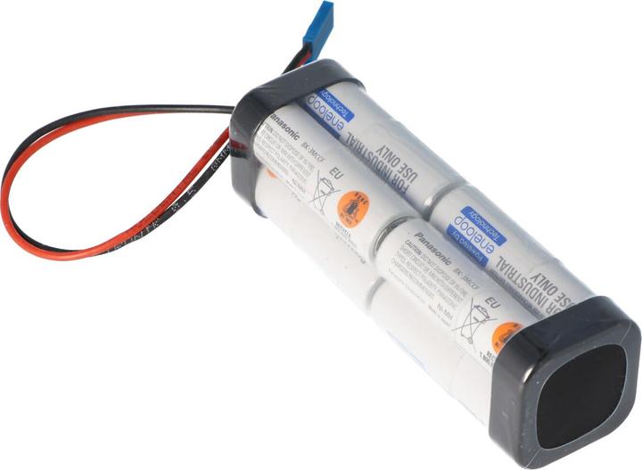 Image du produit Panasonic Servo Akku eneloop Standard AA 8er Würfel 9,6 Volt 2000mAh passend für Futaba-Servo (9.60 V, 2000 mAh)
