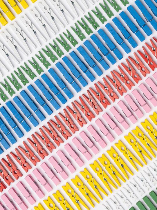 Produktbild Folia Holzklammern basic 500g