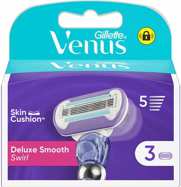 Venus Optic Gillette Venus Deluxe Smooth Swirl Blade Refills for Women 5 Blades (5 x)
