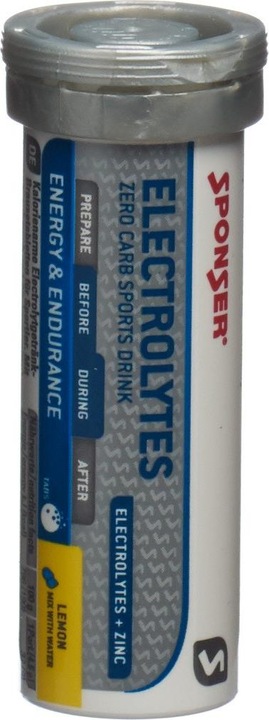 Produktbild Sponser Electrolytes (Zitrone, 1 Stk., 45 g)