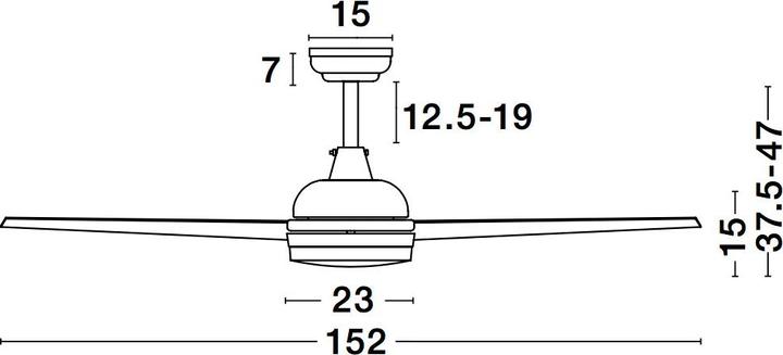 Actual product image Nova Luce Flow