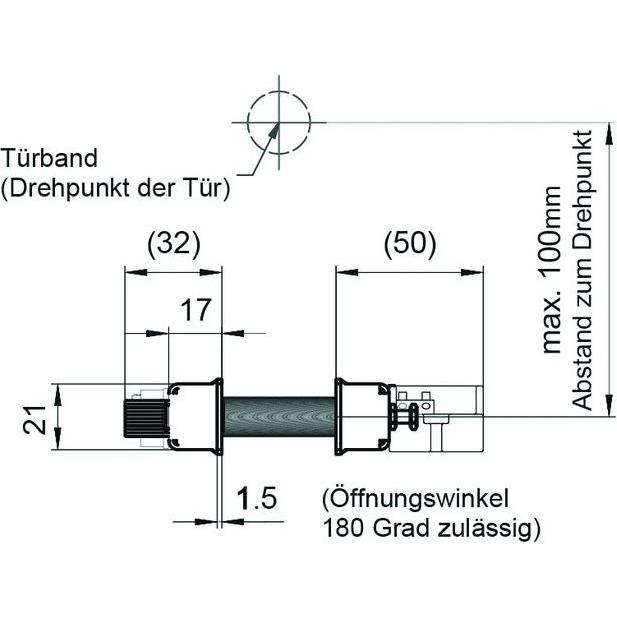 Thumbnail - MSL Kabelübergänge verdeckt KÜ 10314-40-20N-00, Kabel Zubehör