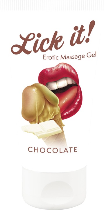Actual product image Lick-it Erotic Massage Gel Chocolate (50 ml)