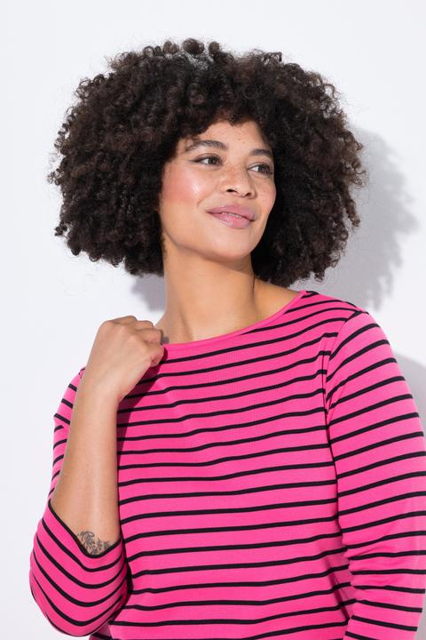 Produktbild Angel of Style T-Shirt, Classic Fit, Ringel, 3/4-Ärmel (50)