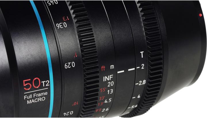 Actual product image Sirui Jupiter 50mm T2 Full-frame Marco Cine Lens(EF mount) (Canon EF, full size)