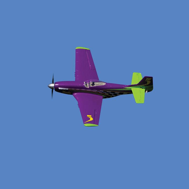 Produktbild E-Flite UMX P-51D Voodo 493mm Elektromotor Warbird BNF Basic inkl. AS3X und SAFE (Warbird)