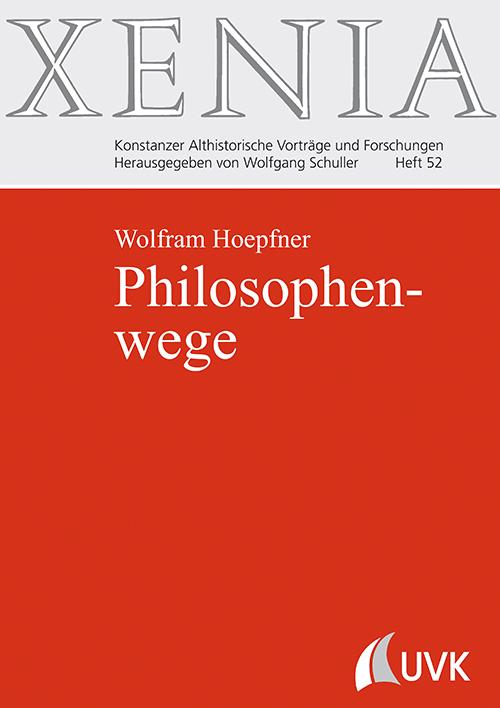 Produktbild Philosophenwege (Deutsch, Wolfram Hoepfner, 2018)