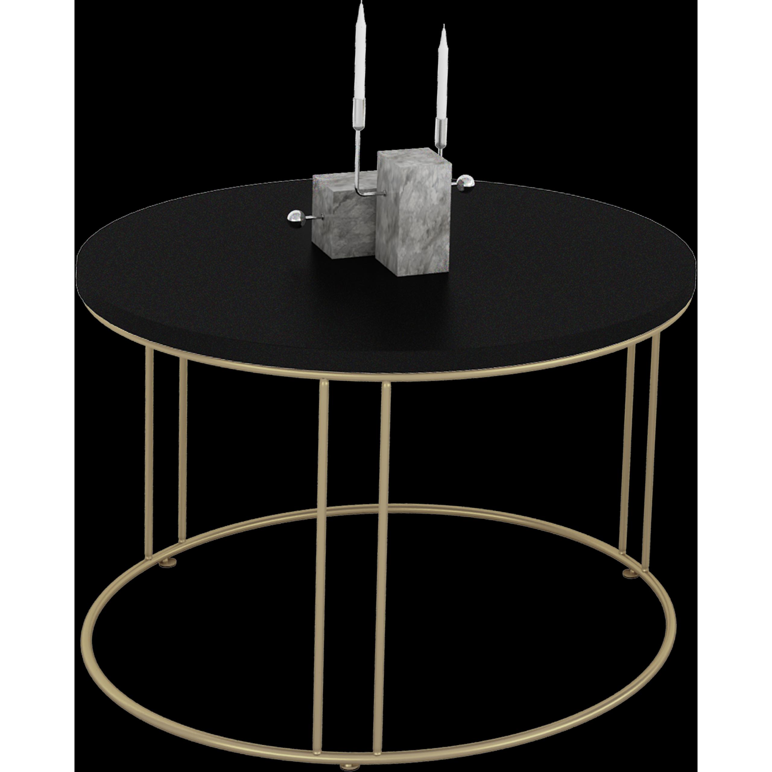 ADRK Furniture, Couchtisch + Beistelltisch, Noel (55 x 55 x 37 cm)