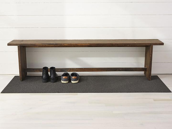 Actual product image Chilewich Solid feet Mercury (91 x 61 cm)