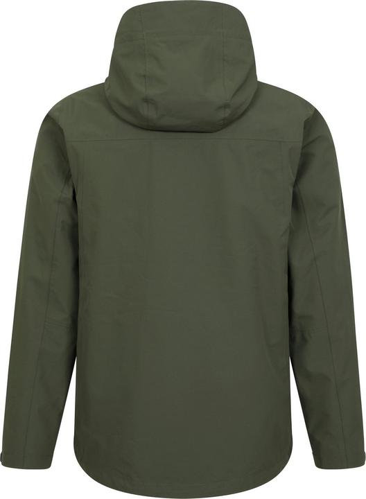 Actual product image Mountain Warehouse Mens Brisk Extreme Colour Block Waterproof Jacket (3XL)