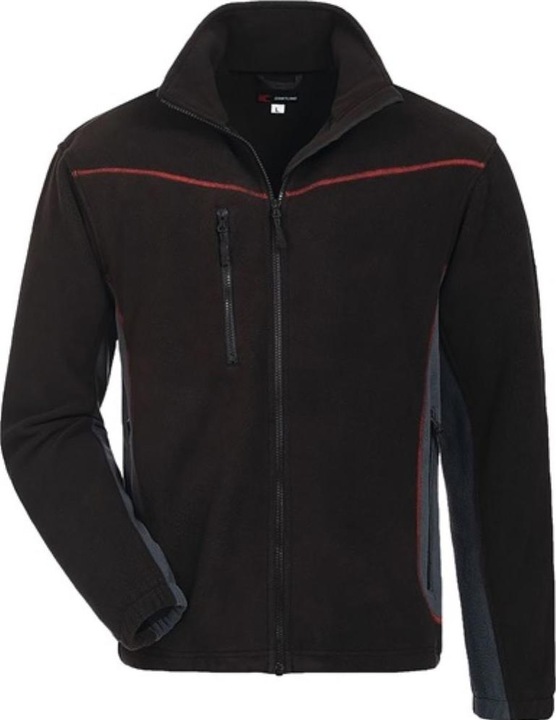 Actual product image Craftland Fleece jacket Bekasine size M black/grey (M)