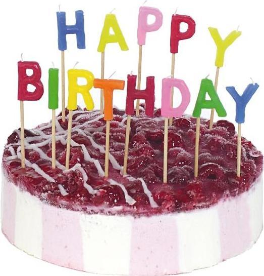 Actual product image Papstar Happy Birthday (1 pcs.)
