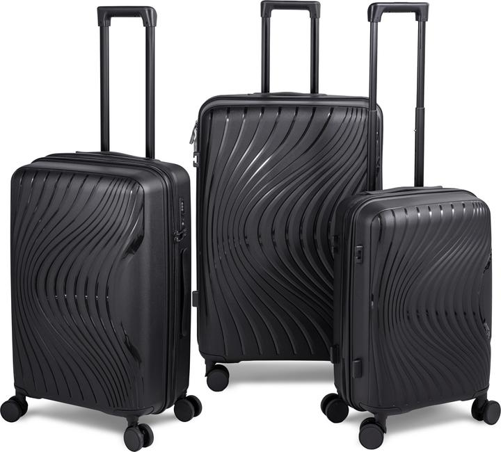 Actual product image Feru Ventura 66 cm suitcase, black