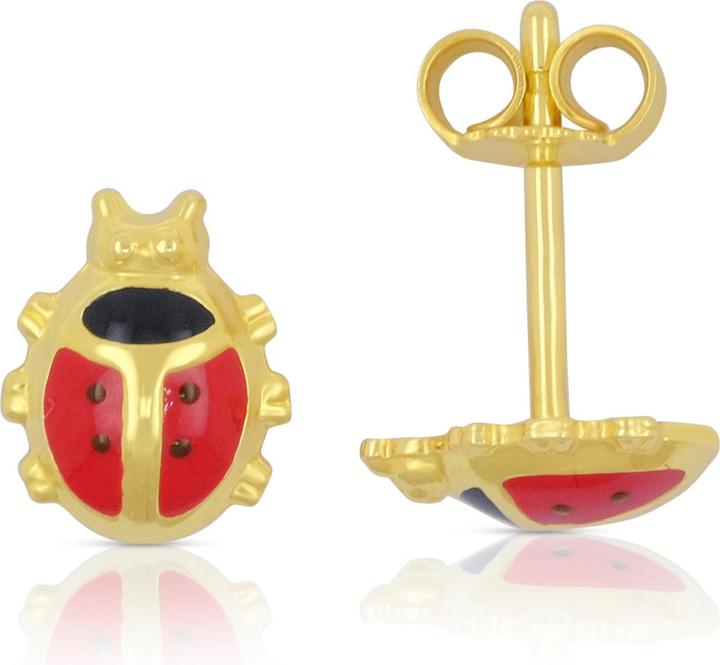 Image du produit Muau Coccinelle porte-bonheur (750/18 K Or jaune)