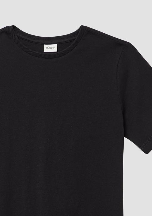 Produktbild S.Oliver T-Shirt T-Shirt aus Baumwolle mit Rückenprint (158, 164)