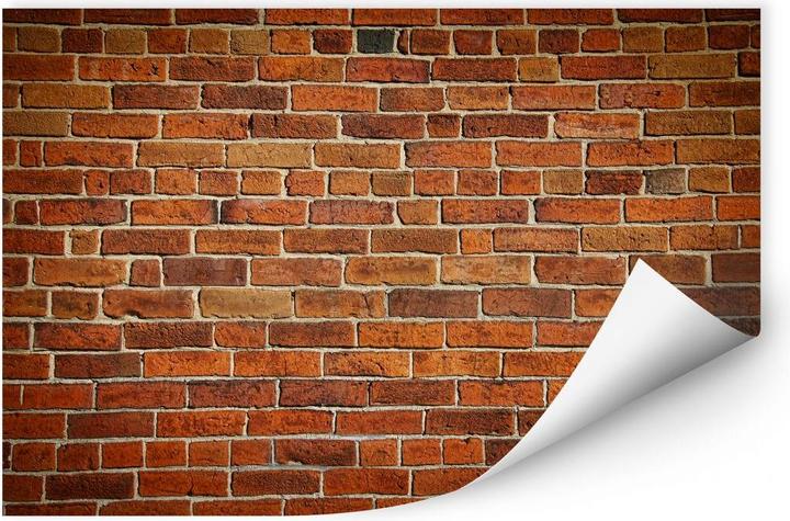Produktbild Trenddeko Ziegelsteinmauer (120 x 80 cm)