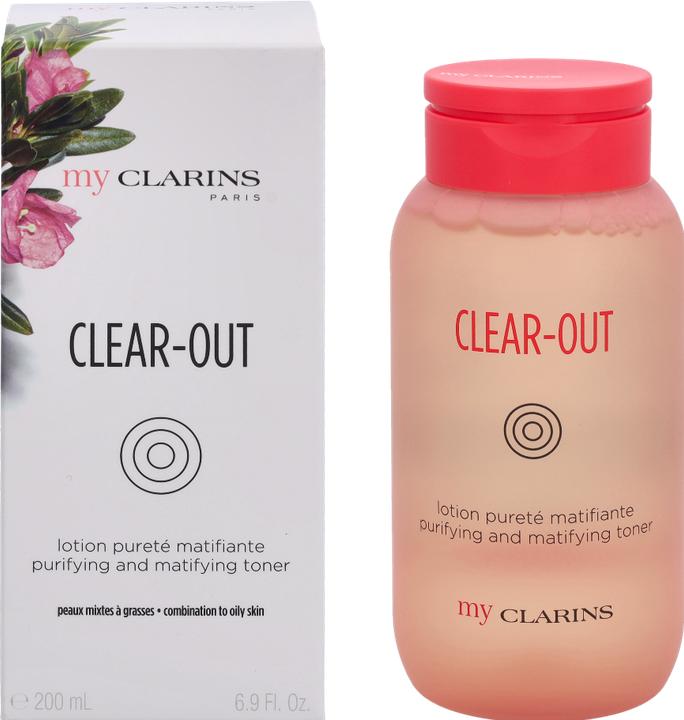 Actual product image Clarins Purifying Matifying Lotion (Facial cleansing wipes, 200 ml)