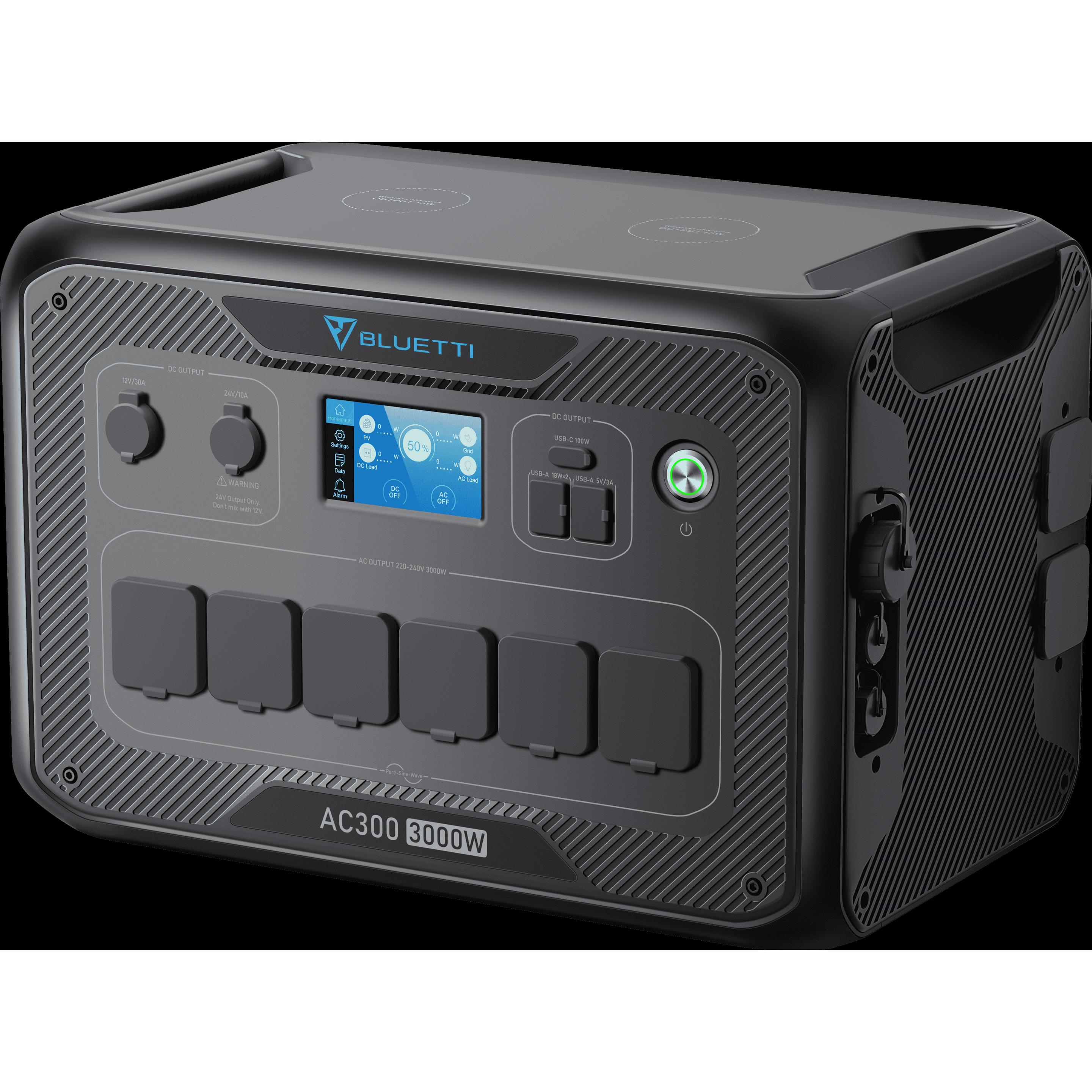 Thumbnail - Bluetti, Power Station, AC300 (0 Wh, 21.60 kg)