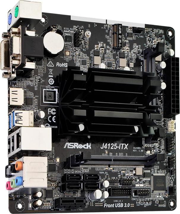 Produktbild AsRock J4125-ITX (BGA 1090, Mini-ITX)