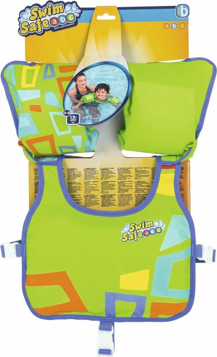 Actual product image Bestway Swim Safe ABC Swin Pal 19-30 kgr, Grøn