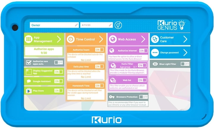 Image du produit KD Toys Kurio Tablet Ultra 3 bleu (7", 32 Go, Bleu)