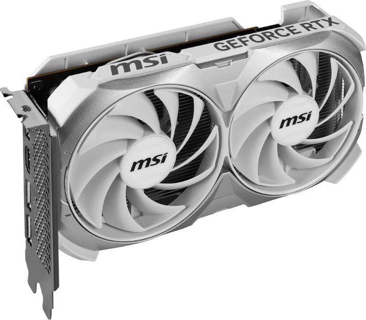 Actual product image MSI GeForce RTX 4060 VENTUS 2X WHITE OC (8 GB)