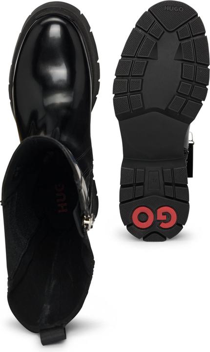 Image du produit HUGO Bottes hautes avec élastiques, finition polie (41, 43)