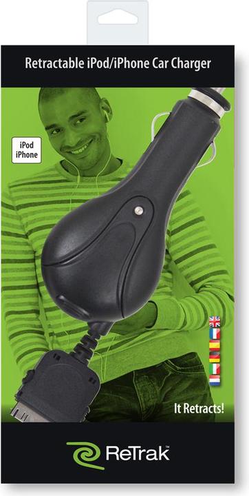 Actual product image ReTrak EUIPODCHGCB Mobile Device Charger Car Black