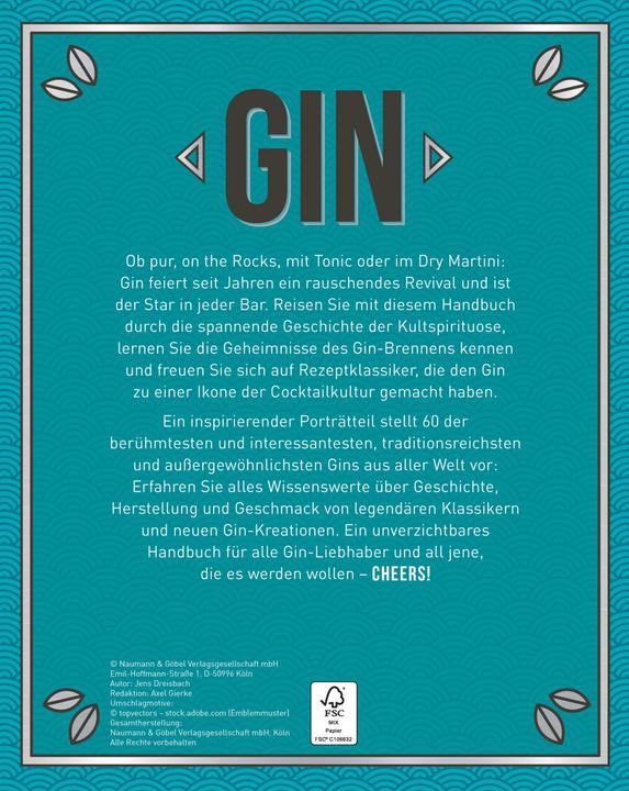 Produktbild Gin (Deutsch, Jens Dreisbach, 2022)