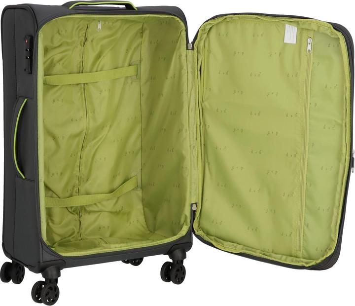 Actual product image D&N Travel Line 6704 4-wheel suitcase set 3 pcs. (208 l)
