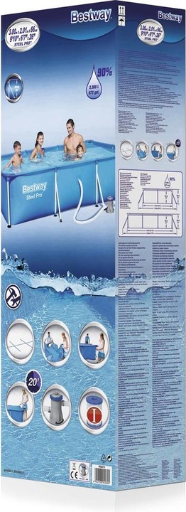 Produktbild Bestway Steel Pro Set (300 x 201 x 66 cm)