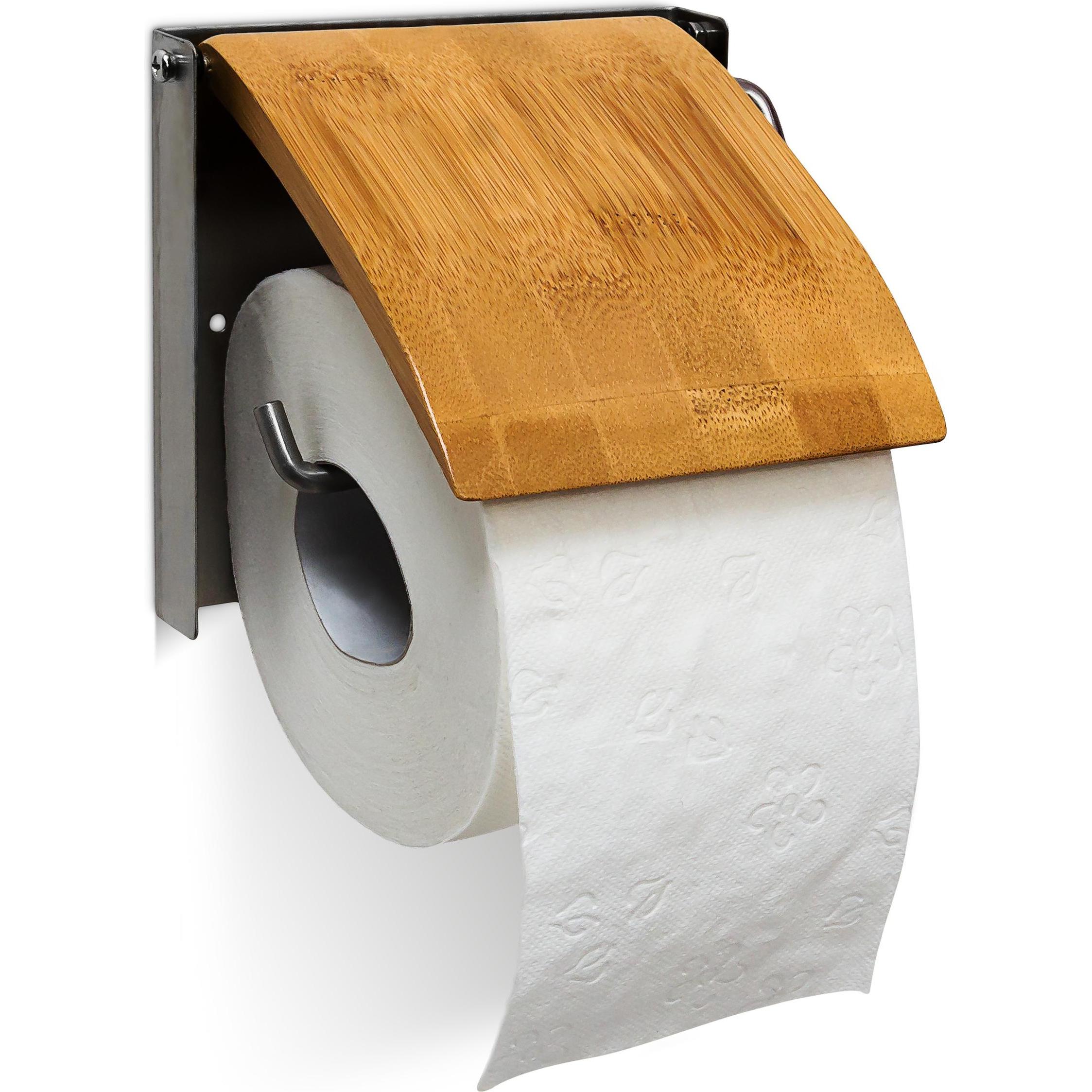 Relaxdays, Toilettenpapierhalter, Toilettenpapierhalter