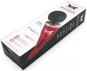 Actual product image Pixey Silence Cherry Wand-Massagegerät