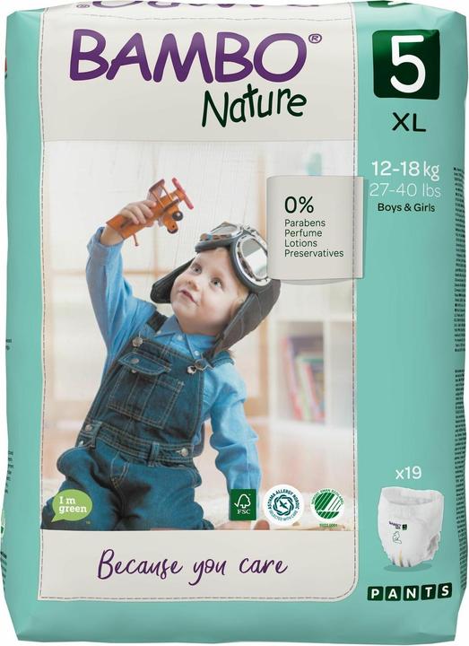 Actual product image Bambo Training diapers (Size 5, Pack, 19 Piece)