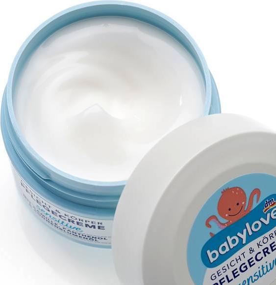 Produktbild dm babylove Pflegecreme sensitive