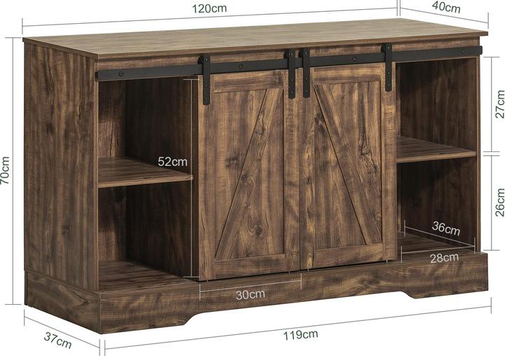Image du produit SoBuy Buffet (120 x 70 x 40 cm)