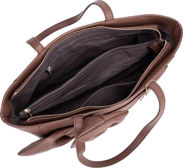 Produktbild Diana & Co **Damen Schultertasche - Velvetine Elite Modell - Pu Vegan Leder** - 47.0 X 30.0 X 11.0 Cm