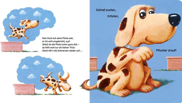 Actual product image Ravensburger Pusten, trösten, Pflaster drauf! (German, Bernd Penners, 2013)