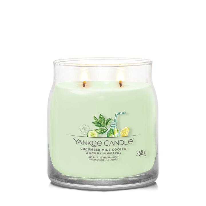 Immagine prodotto Yankee Candle Duftkerze Cucumber Mint Cooler Signature Medium Jar
