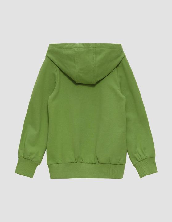 Produktbild s.Oliver Sweatshirt Kapuzenshirt mit Glitzer-Foamprint (116, 122)