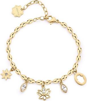 Brosway Unique Gold-Plated Bracelet With Chakra Pendants Bhkb252