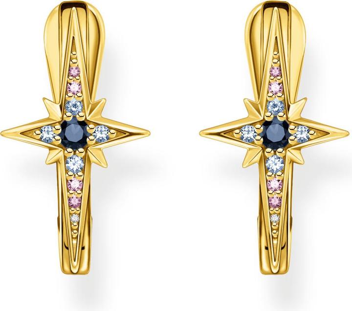 Immagine prodotto Thomas Sabo Stella d'oro creola (Argento 925, Dorato, Con pietra/e)