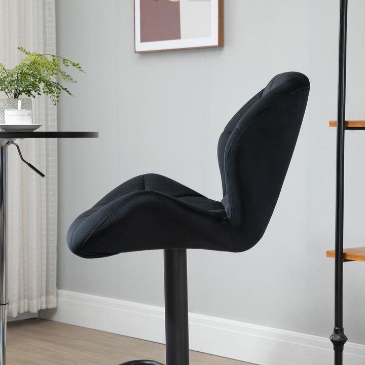 Actual product image Homcom Bar stool set of 2, adjustable seat height