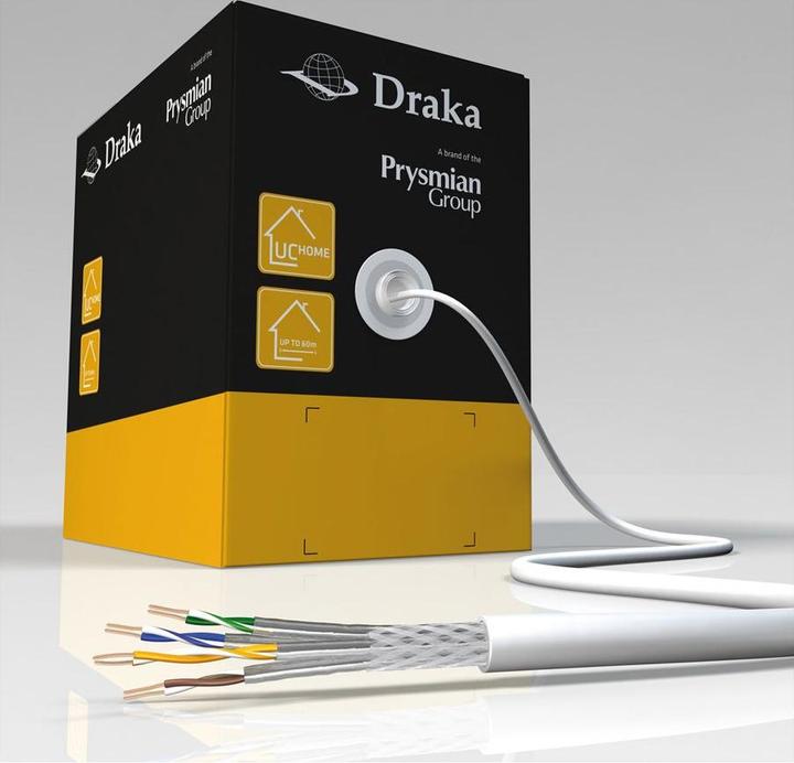 Produktbild Draka Netzwerkkabel (PiMF, CAT7, 350 m)